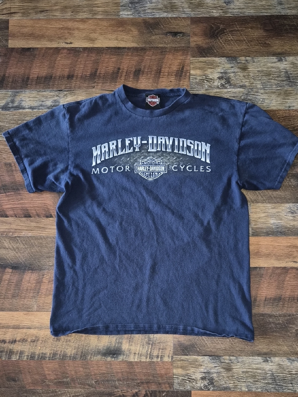 Harley-Davidson Men’s Navy Logo T-Shirt Medium